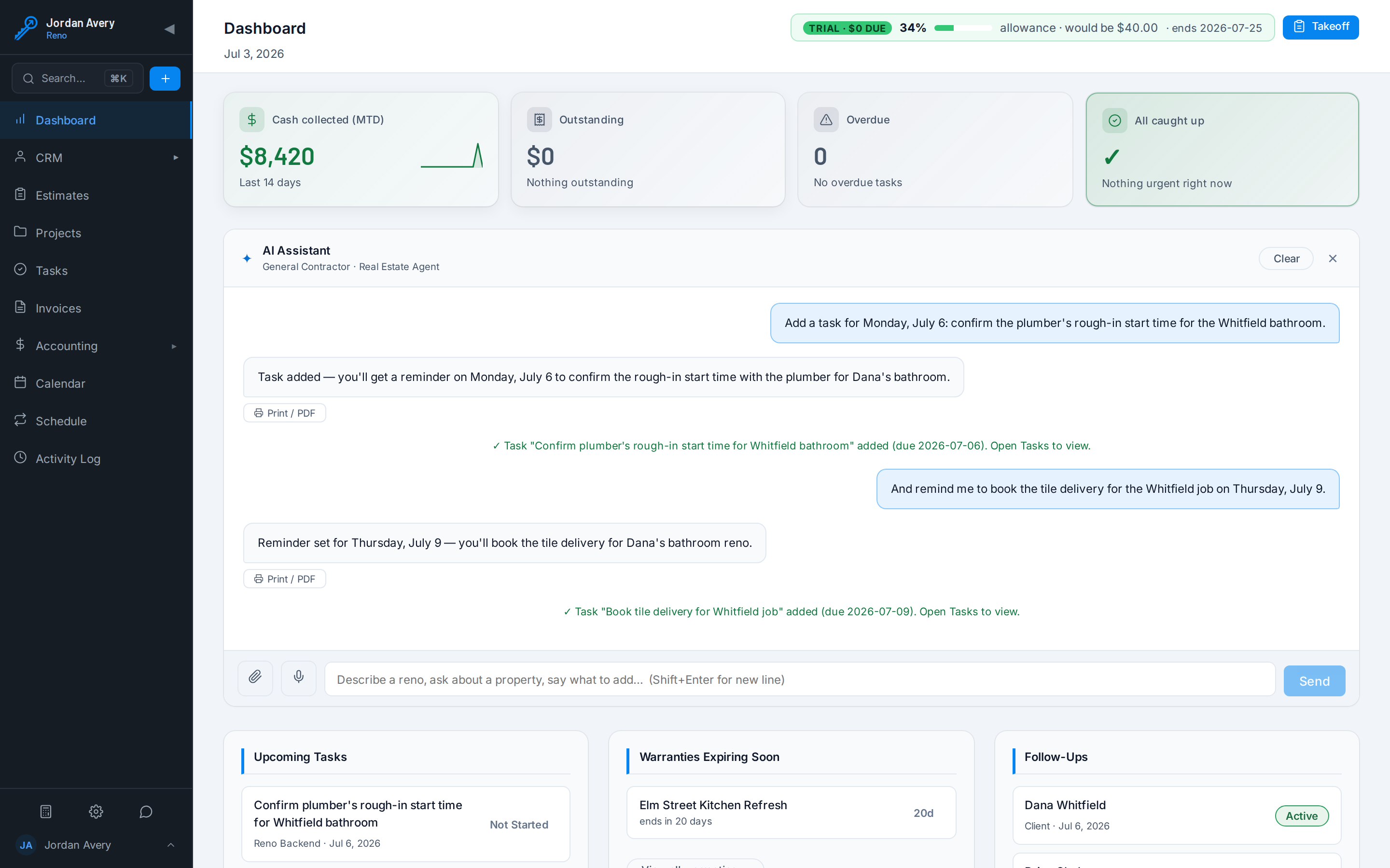 AI Assistant in Stairkey
